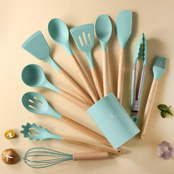 Non Stick Pot Spatula And Spoon - Shop Express