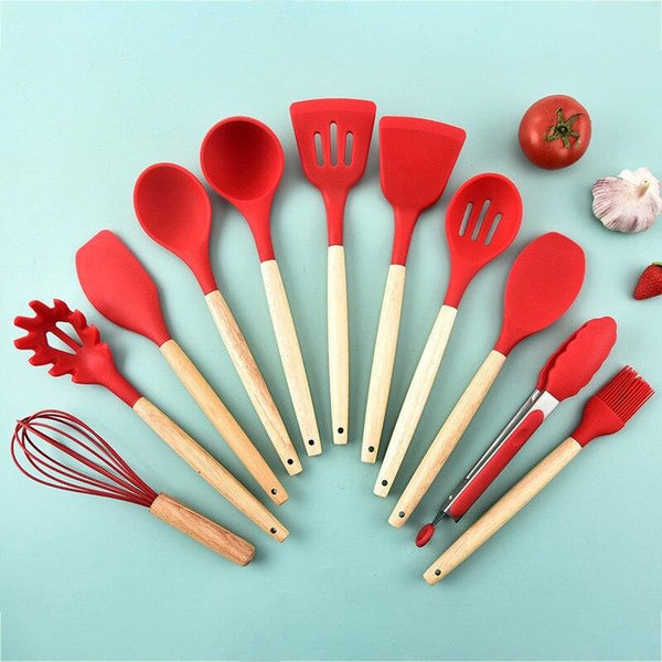 Non Stick Pot Spatula And Spoon - Shop Express