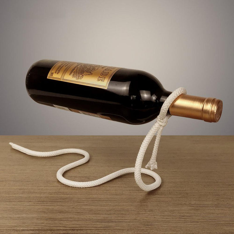 Suspended Rope Wine Bottle - Shop Express