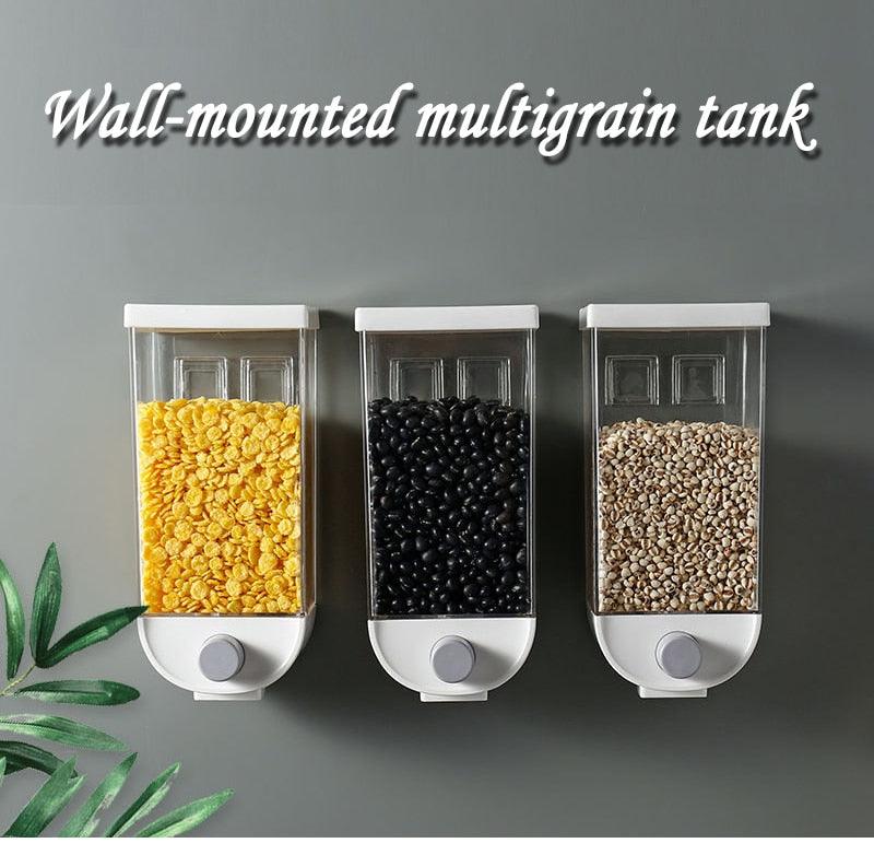 Wall-Mounted Kitchen Multi-Grain Sealed Jars - Shop Express